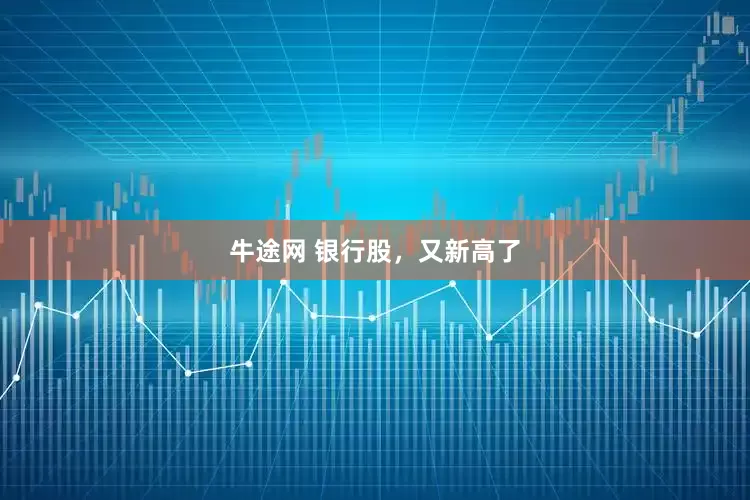 牛途网 银行股，又新高了